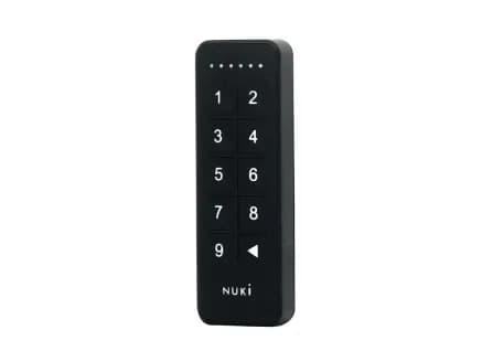 Nuki 9120072080609, Smartdørlås, Kode, Sort, IP65, CR2032, 2 stykker