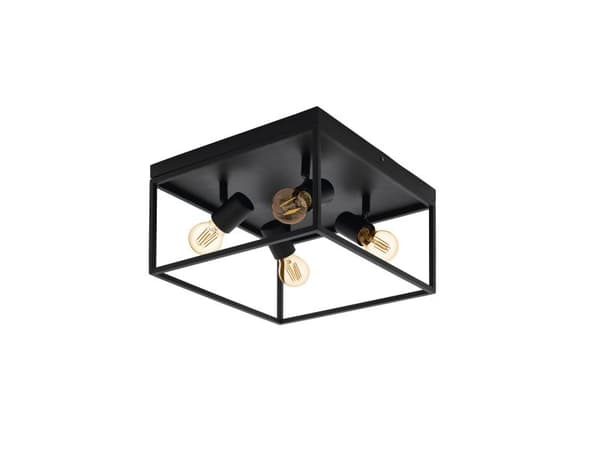 EGLO SILENTINA taklampe 4xE27 sort