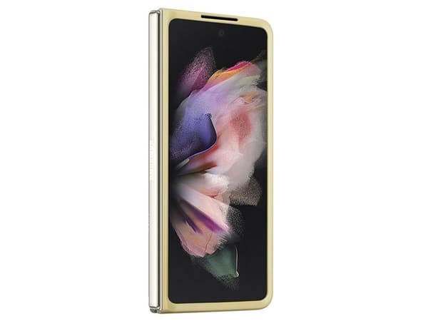 Guess glitter Script-skal för Samsung Galaxy Z Fold 5 - guld