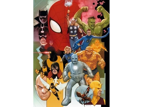 Clementoni High Quality Collection - Marvel 80 - pussel - 1000 delar