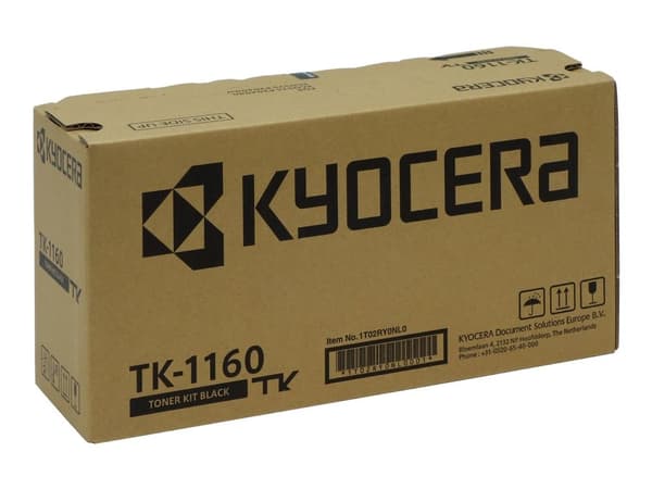 KYOCERA TK-1160, 7200 sivua, Musta, 1 kpl