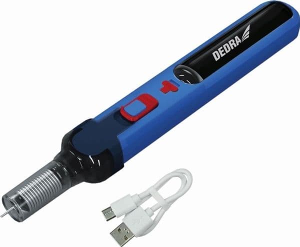 Dedra trådløs USB-loddejern 4V 20Ah