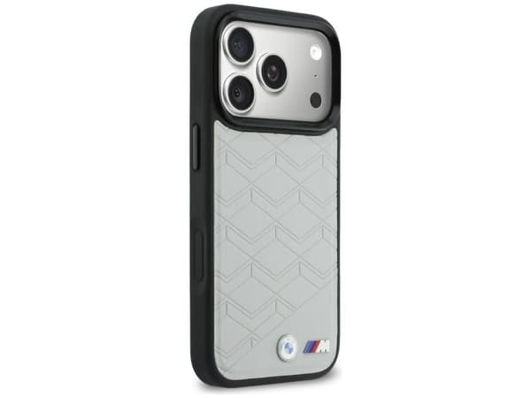 BMW M Shape-logotyp MagSafe-skal för iPhone 17 Pro - grå