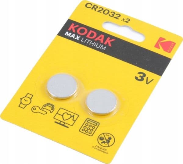 Kodak MAX - 2 x CR2032 paristot - Li/MnO2 - 210 mAh