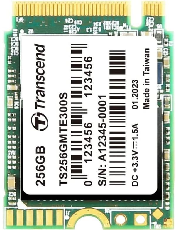 Transcend MTE300S, 256 GB, M.2, 2000 MB/s