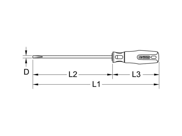 KS Tools 962.0311, 177 mm, 65 g