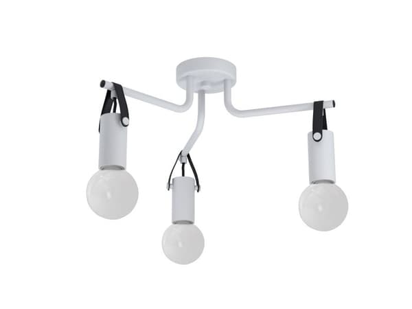 EGLO APRICALE taklampe E27 3L grå/svart