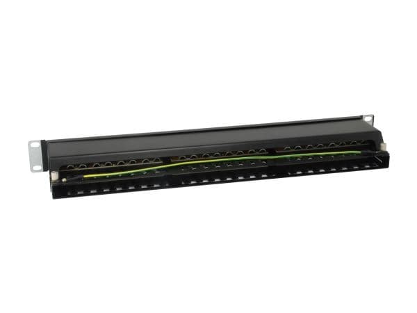 Equip 326449, RJ-45, Cat6, Sort, Rackmontering, 1U, RoHS