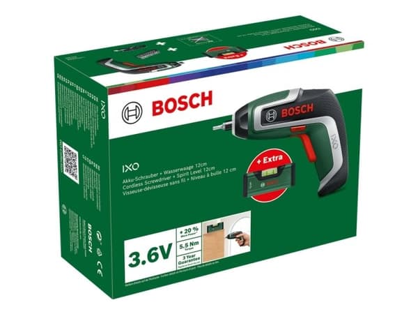 Bosch IXO 7 + 32-delad bitsatslåda