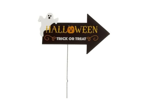 Trick or Treat skilt
