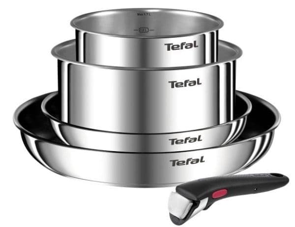 Tefal Ingenio Emo Set 5Pcs Fry Sau + Han