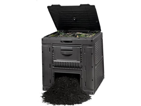 KETER kompostkärl 470 L svart