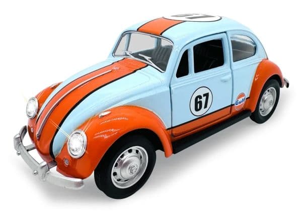 Jamara Volkwagen Classical Beetle 1967, Bil, LR44, Ljusblå, Orange