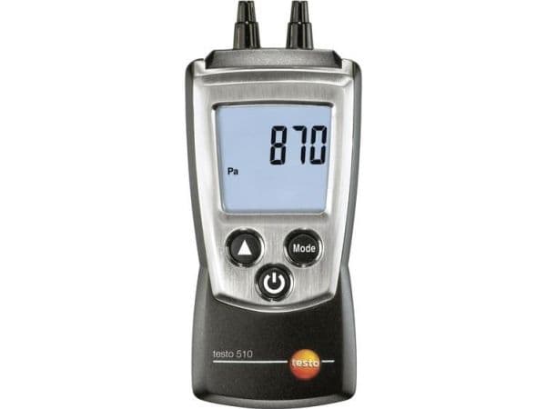 testo 510 tryckmätningsutrustning lufttryck 0 - 100 hPa magnetisk baksida