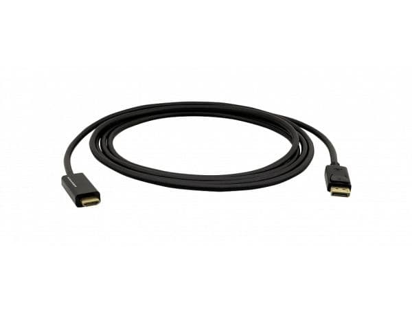 Kramer Electronics C-DPM/HM/UHD-6, 1,8 m, DisplayPort, HDMI, Hankjønn, Hankjønn, Rett