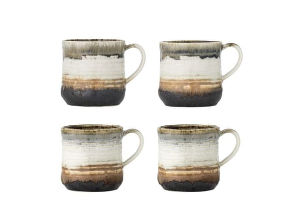 BLOOMINGVILLE Deana mugg, multicolor, stengods
