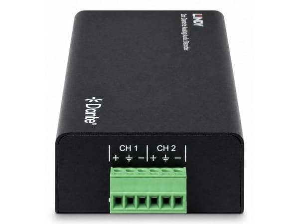 2ch Dante? to Analog Audio  Decoder