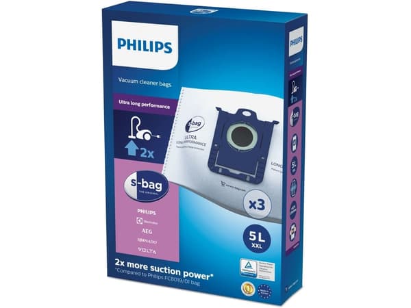 Philips s-bag 3 x pölynimuripussit