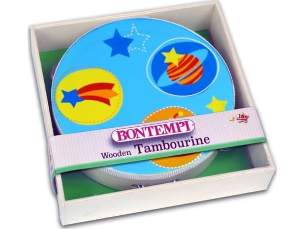 Bontempi TAMBURIN MED 6 CYLINDERS 18 CM