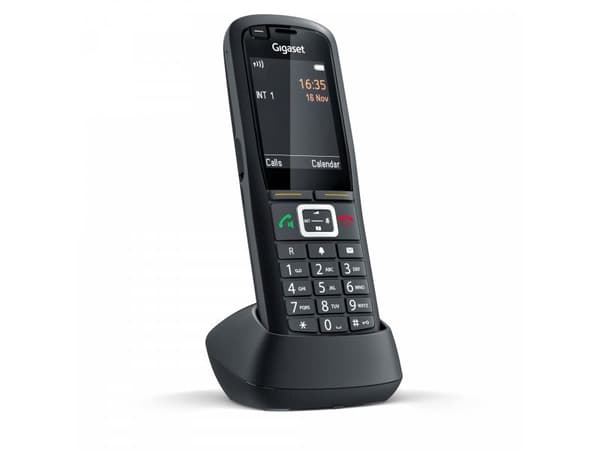 Gigaset R700H Pro - Trådlös förlängningshandenhet - med Bluetooth interface - DECT\GAP\CAT-iq - svart