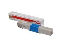 OKI - Gul - original - tonerpatron - for OKI MC563dn, MC563dnw; C542dn