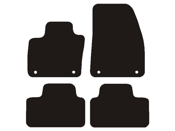 Velour måtter Volvo XC40 2021-