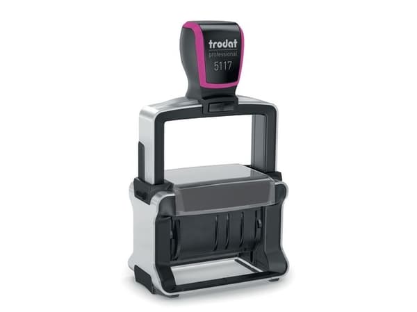 Trodat datoroterende stempel Professional 5117