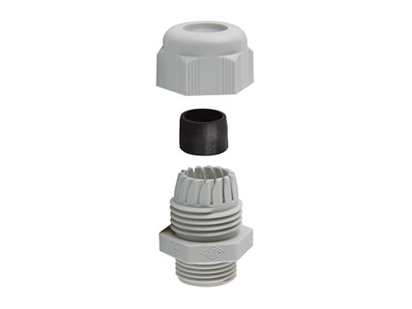 Polyamidiputki M32 Ø11-21IP68 grå Forskruning M32 Ø11-21IP68 grå