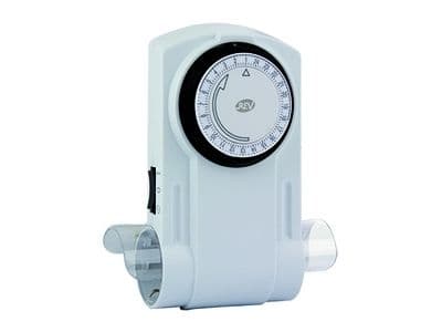 REV timer mekanisk 2 ganger hvit (0025600103)