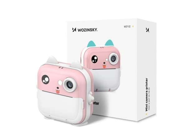 Wozinsky WDT-01 termobildkamera för barn - rosa