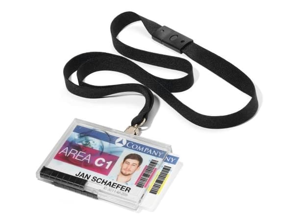 Durable 892601, Svart, 10 styck