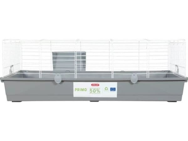 ZOLUX Primo 120 cm - Hamsterbur - vit och grå