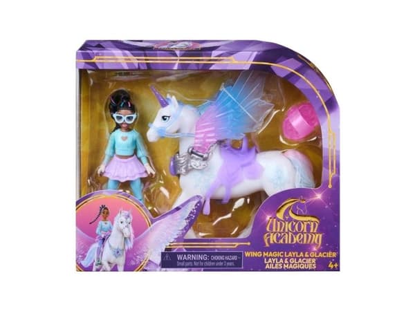 Unicorn Academy Wing Magic Layla og Glacier