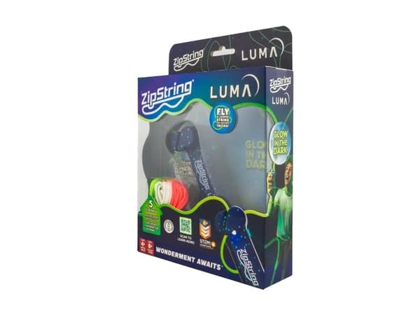 ZipString Luma, lyser i mörkret