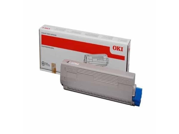 OKI - Svart - original - tonerpatron - for C822dn, 822n