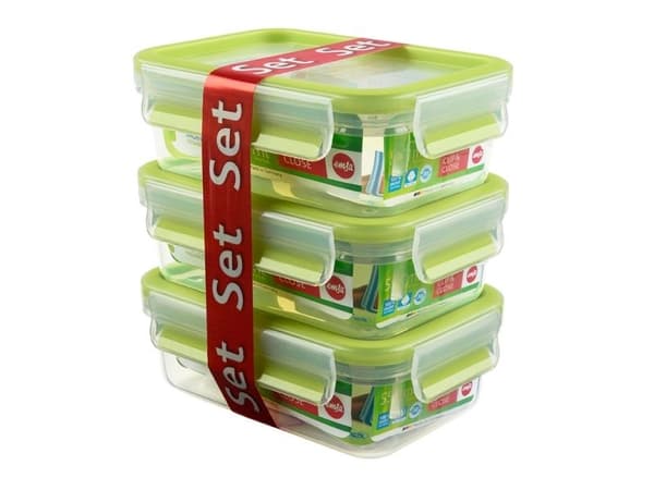 EMSA 508570, Låda, Rektangulär, 0,55 l, Transparent, Termoplastisk elastomer (TPE), Tyskland