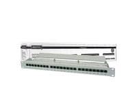 DIGITUS DN-91524S - Patch-panel - CAT 5e - RJ-45 X 24 - grå, RAL 7035 - 1U - 19"