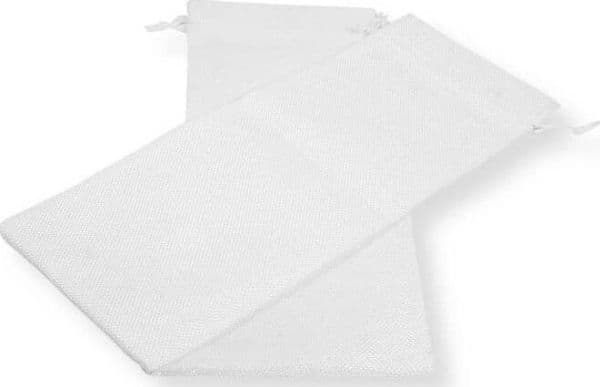 Vita jutesäckar 36x15 cm 2-pack
