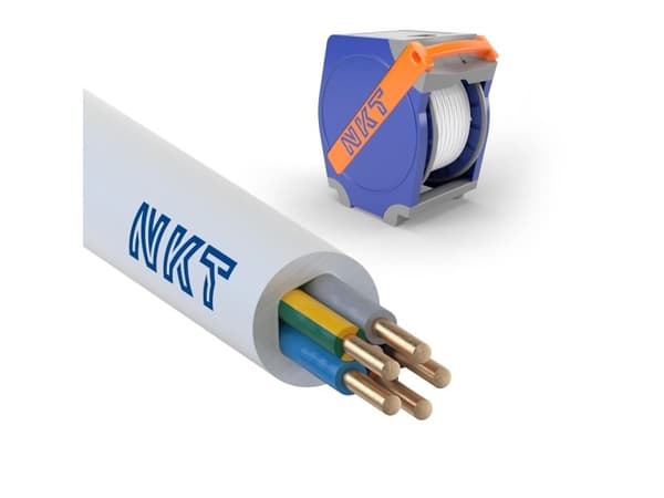Installationskabel EXQ XTRA Dca 5G1,5 vit QADDY 400 - (400 meter)