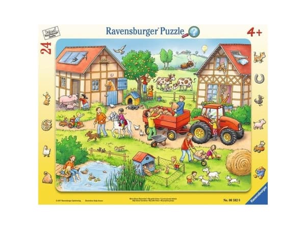 Ravensburger 00.006.582, 24 stk, Gård, 4 År