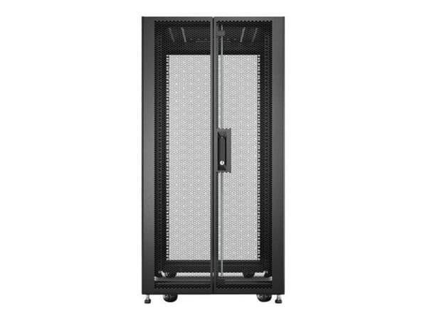 APC Easy Rack - Rack skap - svart - 24U - 19"