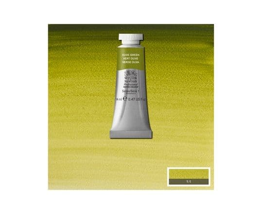 Akvarellmaling pro 14 ml Olive Green 447