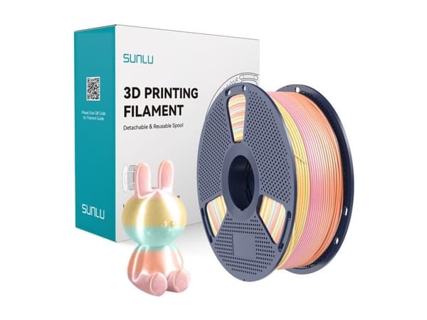 Sunlu PLA+ silkkifilamentti (Rainbow) 05