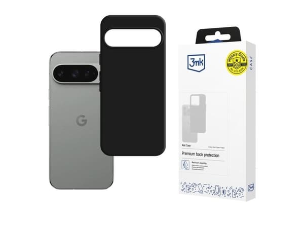 3MK Matt fodral för Google Pixel 10/Google Pixel 10 Pro svart