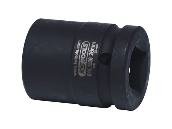 KS Tools 515.1326, Kraftpipe, Sort, 1 hoder, 3/4", Metrisk, 26 mm