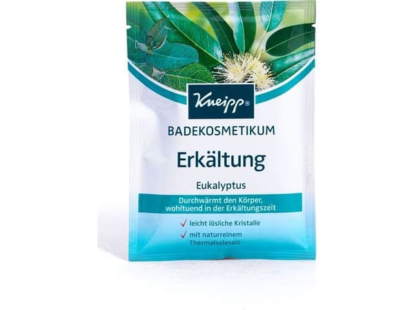 Kneipp mineralbadsalt för kalla årstider med eukalyptus, 60 g