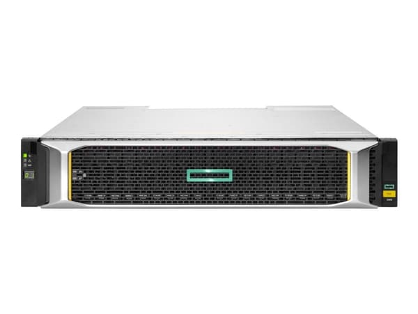 HPE Modular Smart Array 2060 10GbE iSCSI SFF Storage - 6th Generation - hårddiskarray - 0 TB - 24 fack (SAS-3) - iSCSI (25 GbE) (extern) - kan mont...