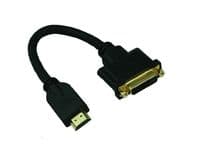 MicroConnect - Video adapter - HDMI hann til DVI hunn - 15 cm