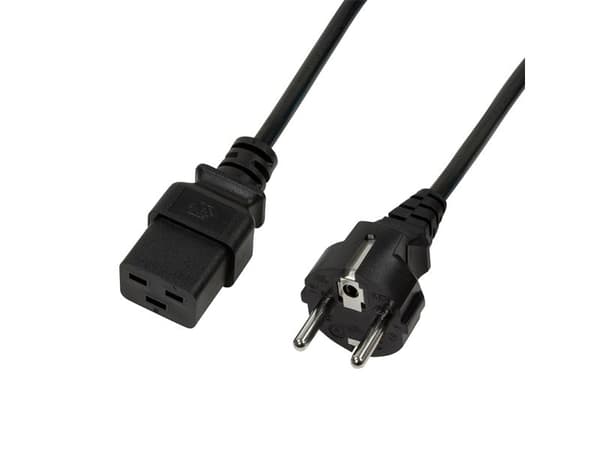 LogiLink CP153, 3 m, CEE7/7, C19-kontakt, 250 V