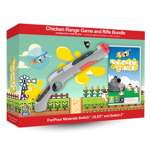 Funbox Media Chicken Range Bundle, Nintendo Switch 2, (Alla 10+), Code in a box